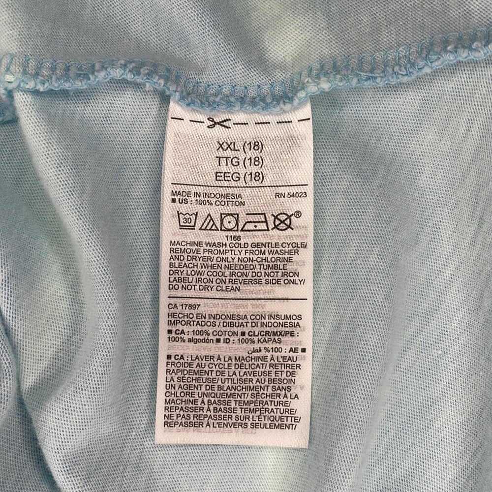 Old Navy girls blue ombré lattice dress size XXL - Picture 7 of 11